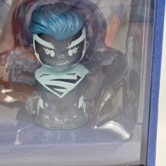 Little People Collector DC Comics Superman Mini Figures Fisher Price 4 Piece Set - Picture 2 of 11